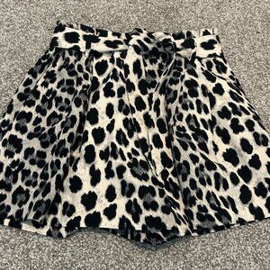 Zara Cheetah Print Shorts